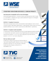 White Sands Engineering DOCSIS 3.1 Compliant Products